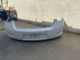 Chevy Malibu Fleet White Bumper