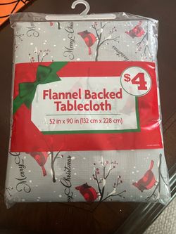 New Christmas tablecloth