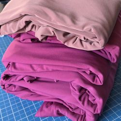 Lycra fabric lot 17 yards bundle