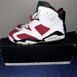 Jordan 6s carmine
