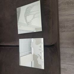 Children's Mirrors, Etched Glass, Babies Room, Decorations Thumbnail