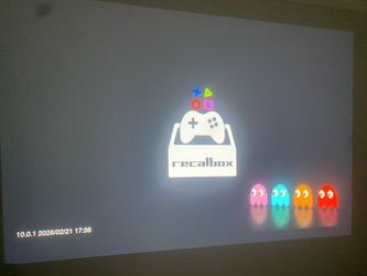 Epson 4K projector HDMI and Retro pi Rasberry Pi 4 with Wi-Fi and BT