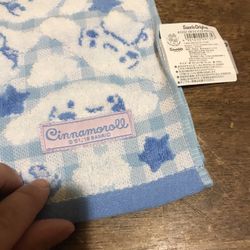 Blue Hand Towel Cinnamoroll
