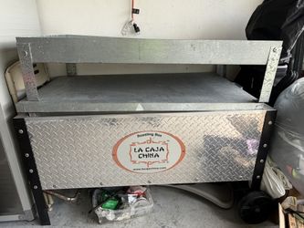 Beautiful Aluminum Caja China Box.