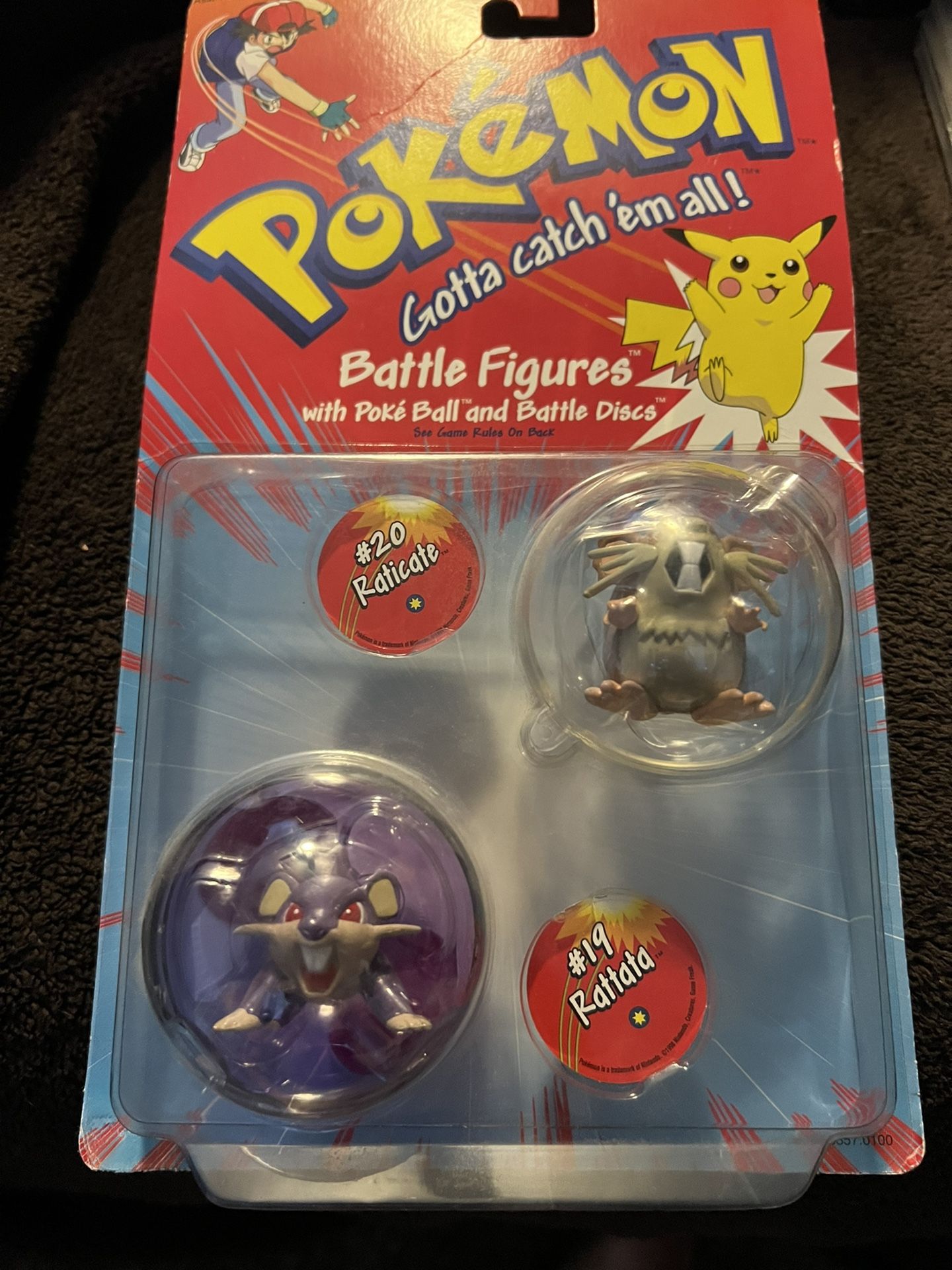 1999 Pokémon Battle Figures