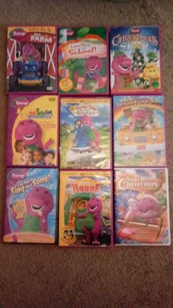 Barney dvd's