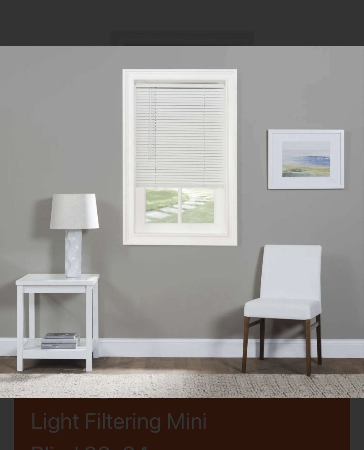 Light Filtering White Window Blinds Shades