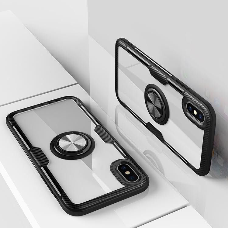 iPhone x clear kickstand case