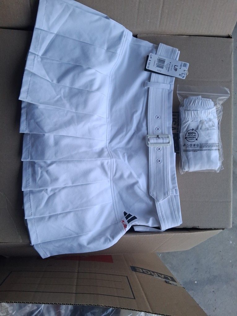 Adidas Woman's Skort White Brand New