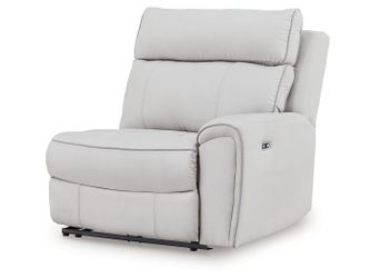 Social Pointe Pearl/Ash RAF Zero Wall Power Recliner