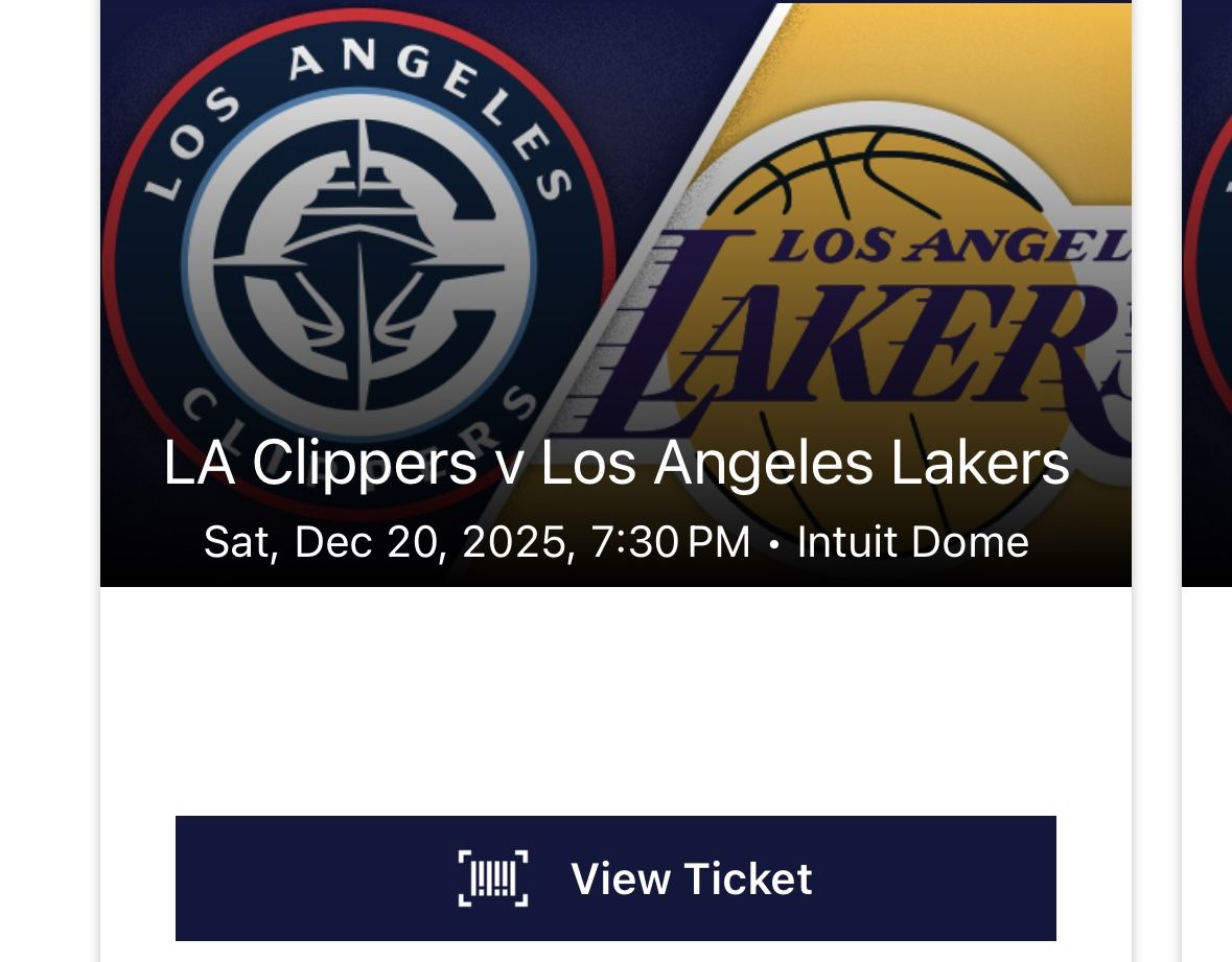 LAKERS TICKETS