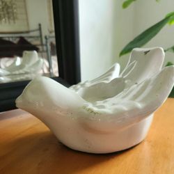 Ceramic Bird Candle Holder