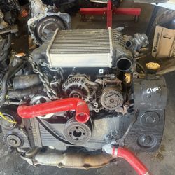 Subaru Wrx Engine And Exhaust 