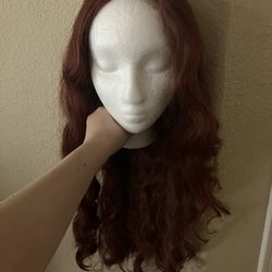 Long Red Wig