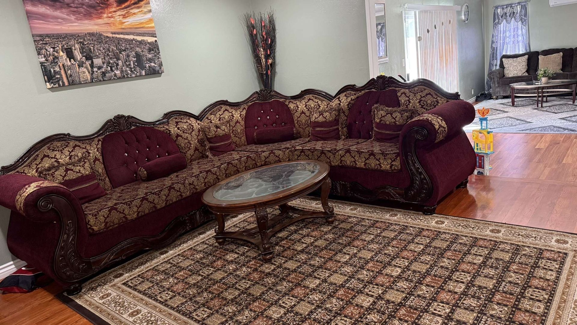 Sofa With Coffee Table