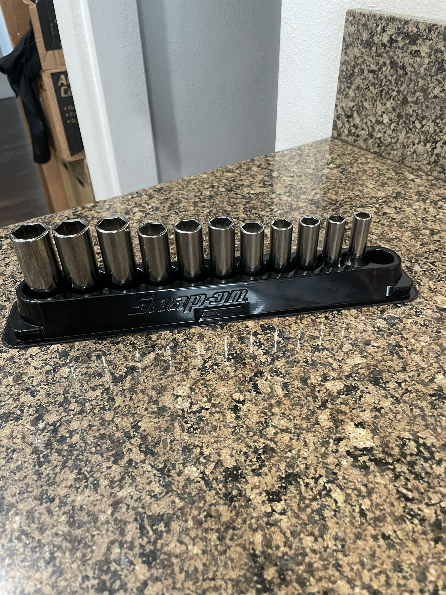 Snap On 3/8 Deep Metric Socket Set