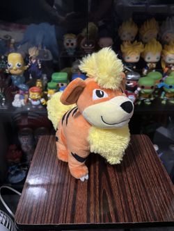 1997 Nintendo Pokemon Growlithe Plush