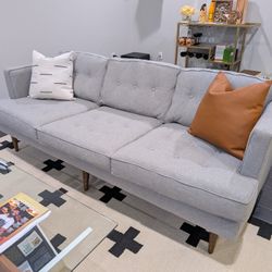 West Elm Gray Sofa