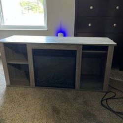 Tv/ Fireplace 
