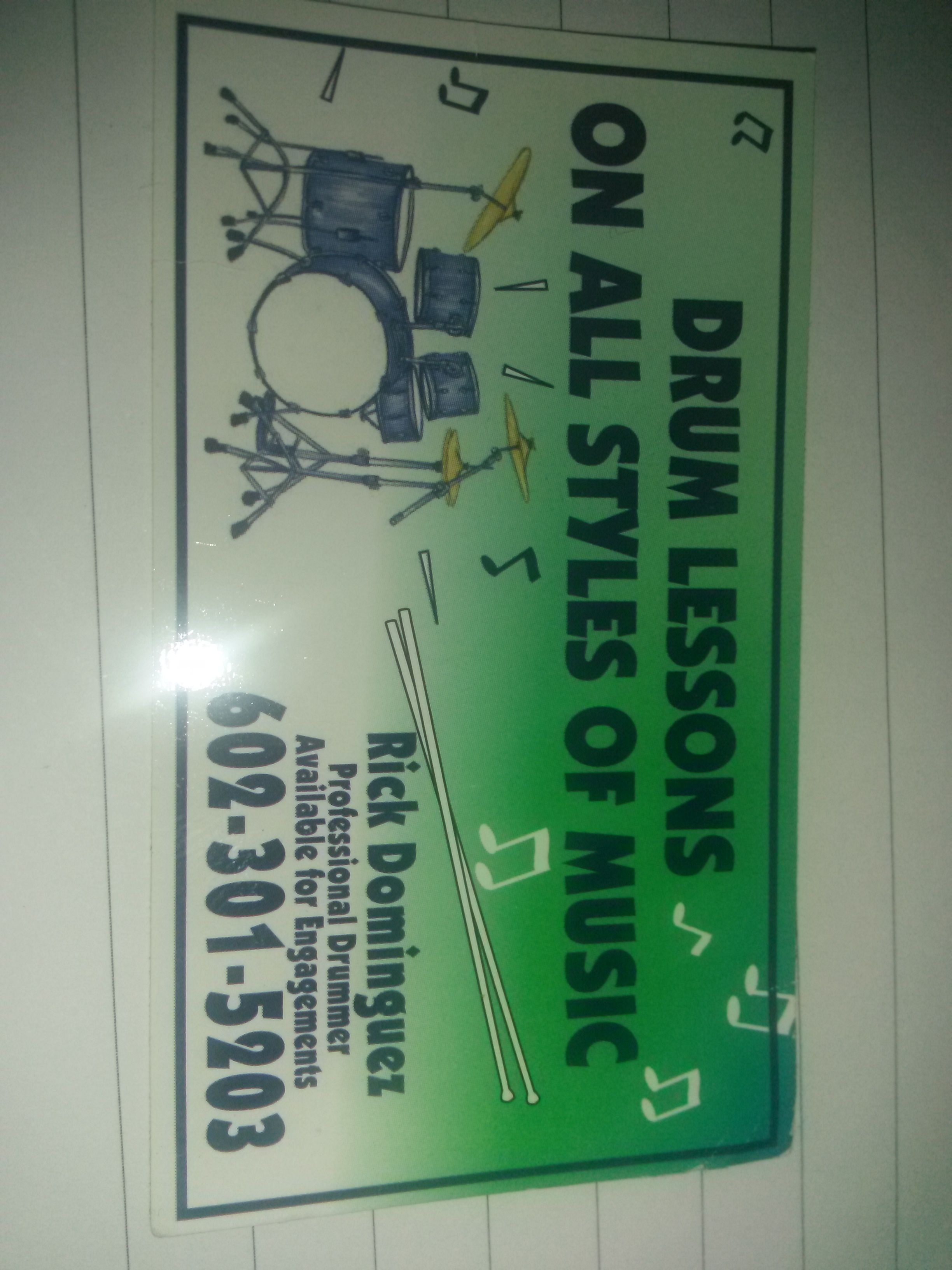 Drums lessons