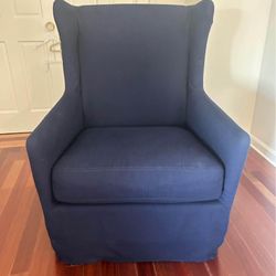 Restoration Hardware Linen Glider 