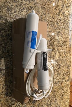 Water filtration for aquarium refrigerator ice maker R/O