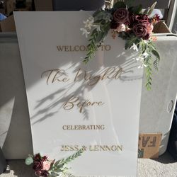 Wedding Sign