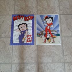 Betty Boop Metal Signs 