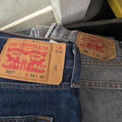 Levi's jeans size 32 and 33 . Great Condition $30 both