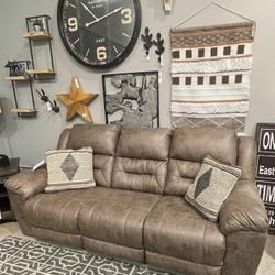 Reclining Sofa In Stock For Immediate Delivery 