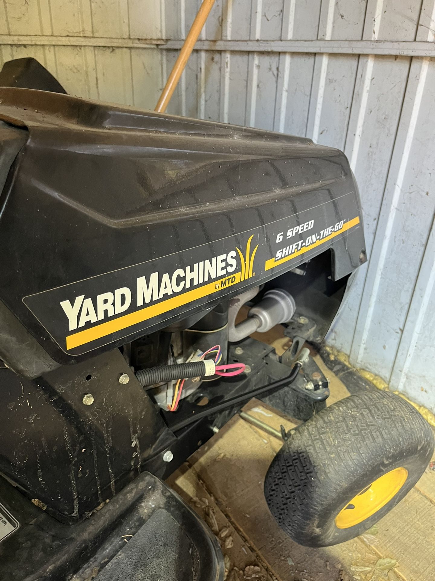 Yard Machines 13.5 hp 6 Speed Shift On The Go Mower for Sale in