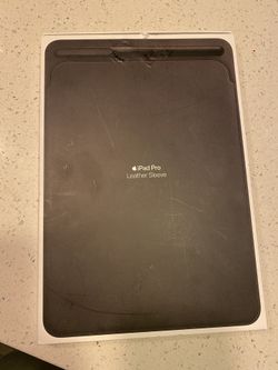 10.5 inch iPad leather sleeve