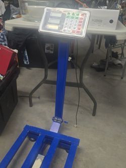 Commercial Digital Platform Scale with Keypad