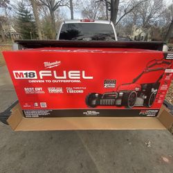 M18 Fuel 21” Self Propelled Duel Battery Mower