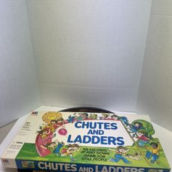 Vintage 1979 Milton Bradley Chutes And Ladders Board Games