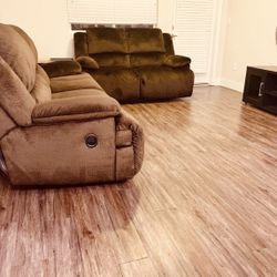 Love Seat And 3 Seater Sofa Couch