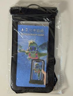 Water Proof Cell Phone Pouch w/ Lanyard (4 PackMulticolor Black, Green, Pink, Blue) ITEM