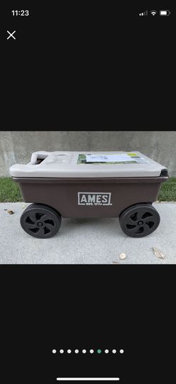 AMES LAWN BUDDY ROLLING CART