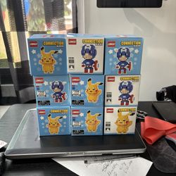 Linkgo/ Captain America / Pikachu