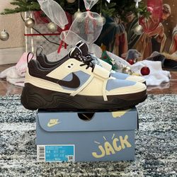 Nike Zoom Field Jaxx Travis Scott Leche Blue                    Size 9.5 In Men