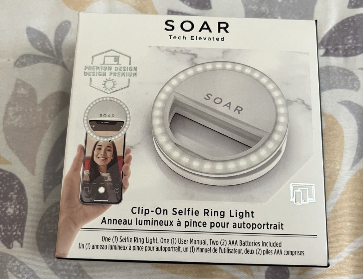Clip On selfie Ring Light 