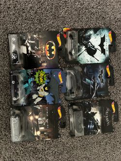Batman Hotwheels set