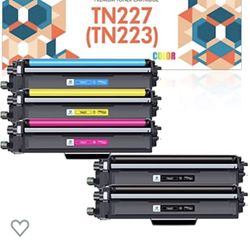 TN 227 TONER CARTRIDGE. 2 Black 1 Magenta 1 Cyan 1 Yellow