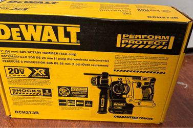 DEWALT 20V MAX XR Cordless Brushless 1 in. SDS Plus L-Shape Rotary Hammer (tool only