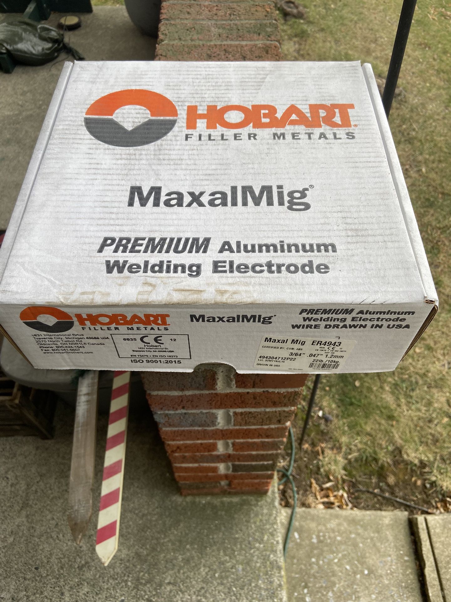 Aluminum MIG welding wire(Hobart MaxalMig)