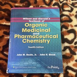 Organic Medicinal Chemistry Book