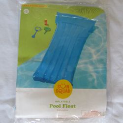 New Swim Pool Blue Float Raft