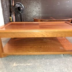 Wood Coffee Table Oak
