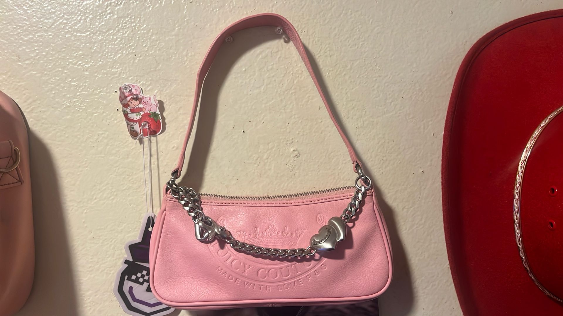 Rare Y2K Juicy Couture Shoulder Bag Made With Love P&G