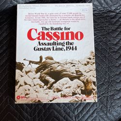 The Battle For Cassino—board game by Simulations Publications 
